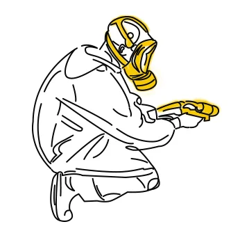 Kneeling-Man-Spraying